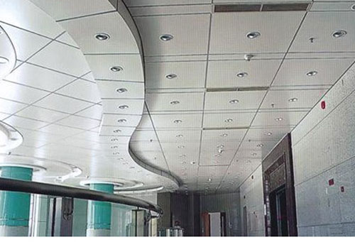 Simple modern style ACP ceiling